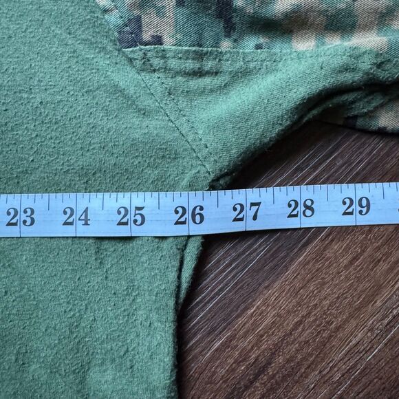 ROTHCO Tactical Combat Camo  XXL Mens Shirt Long Sleeve Uniform Army Digital - Picture 8 of 11